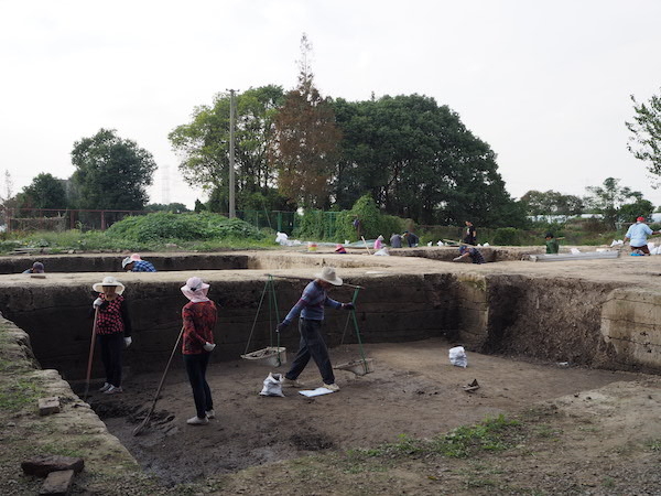 福泉山遗址的新一轮考古工作正在开展中